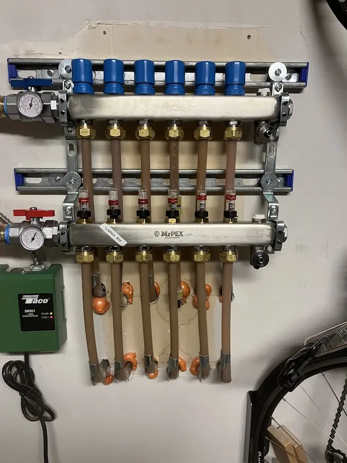 Plumber performing Leak Detection at a residential property in Davenport